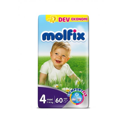 Molfix Comfort Fix Maxi 4 (7-18 кг) 60 броя